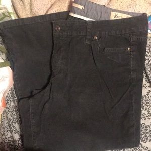 Corduroy flare pants